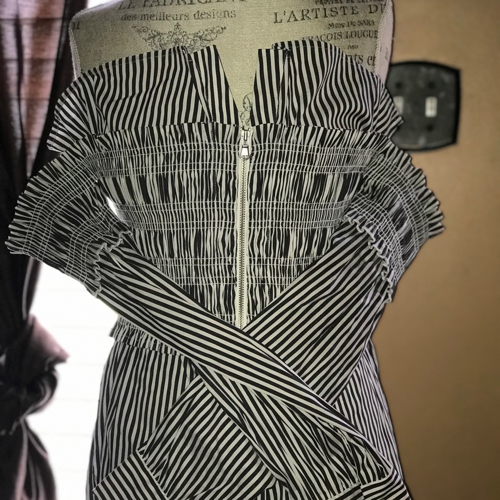 Trouve Black/White Top